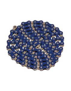 YBN Chain 1/2x1/8x112 1/Speed Blue/Chrome.